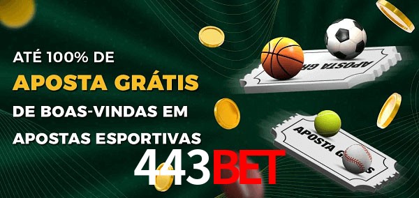 443bet Ate 100% de Aposta Gratis